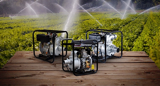 Motobombas Toyama ajudam a reduzir impactos climáticos no agro