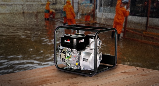 Como a motobomba evita prejuízos na temporada de chuvas