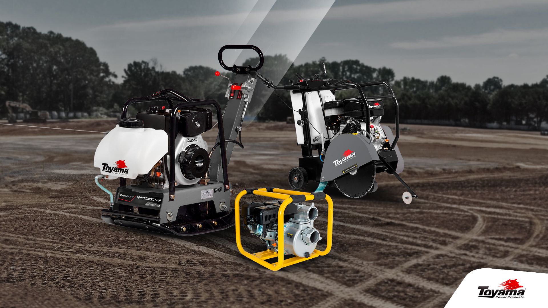 Guia de equipamentos Toyama para usar em cada etapa da construção civil